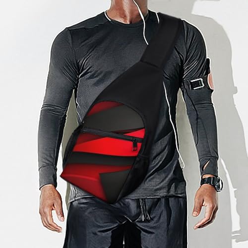 Mochila bandolera deportiva para hombre y mujer miniatura 7