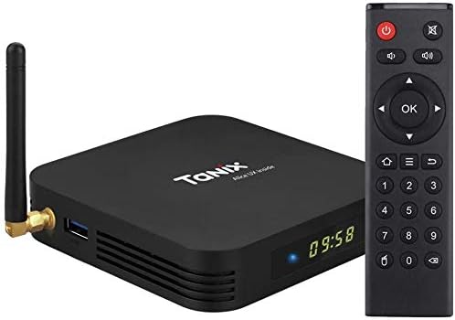 Tanix TX6 Smart TV Box Android 9.0 tv Box 4GB/32GB 4K TV Allwinner H6 Quad core ARM Cortex-A53 H.265 Decoding 2.4GHz/5GHz WiFi Smart TV Box