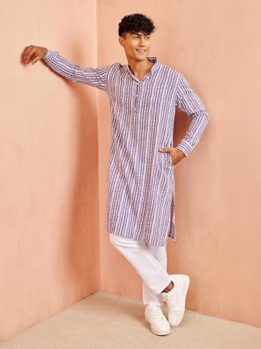 Image of Vastramay Men's Cotton Kurta