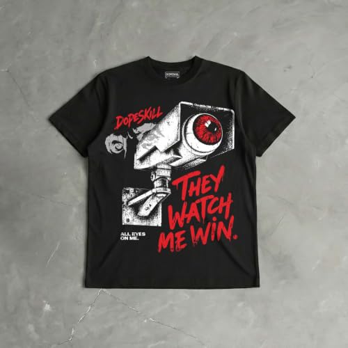Image of DopeSkill Graphic Tee Streetwear Hip Hop Hypebeast Unisex T-Shirt Sneaker Colour Matching Shirts Rapper Mouth