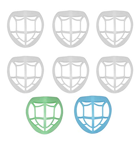 Preisvergleich Produktbild 8 Stück Staubmasken Atemschutzmasken Masken Bracket, Maskenhalterung Dustproof Breathing Filtermaske Gesichtsmasken Staub-Maske Holder für Atem Erhöht Raum Filter Mundschutz Support