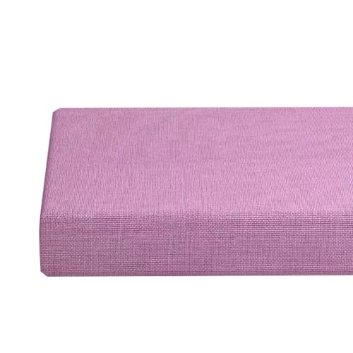 GXFWJD 5cm Bench Cushion Outdoor/Indoor Non-Slip with Zipper,Linen Bench Cushions