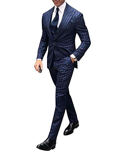 Veste blazer homme à rayures pour réunion d'affaires et grand dîner formel