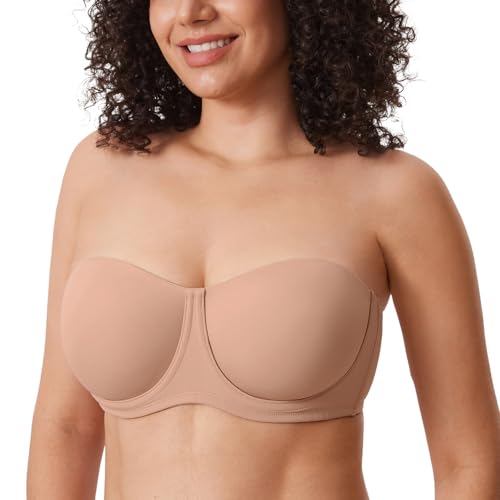 Image of DELIMIRA Confishape Strapless Full Coverage Plus Size Bra