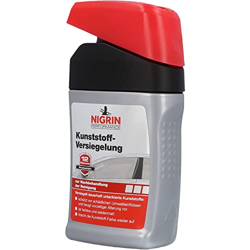 NIGRIN Performance Kunststoff Tiefenversiegelung, für unlackierte Kunststoffe, versieglt dauerhaft, 300 ml – Ansicht 3