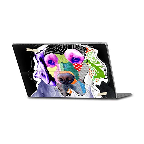 Autocollant Chien Golden Retriever pour illuminer votre Surface Pro au bureau