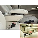 Car Apoyabrazos Caja Consola central para V&W Para Golf Para Vol&kswagen Bora 4 Intensificar coche apoyabrazos central Consola Accesorios del resto del brazo incorporado negro de luz LED, por favor revise cuidadosamente el modelo del vehículo y el patrón de la portavasos central antes de la compra.
