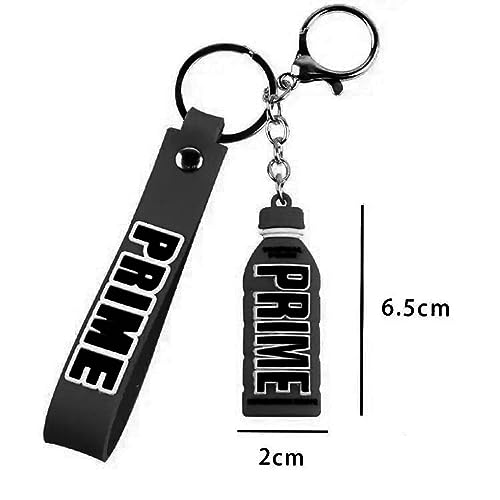 Image of Penny Wise Trendy Prime Drink Keychain | Logan Paul & KSI Design | Hard Silicone,Unbrekable | Travel Essential | Kids Friendly | Comes With Strap & Bag Hook | Single Piece.