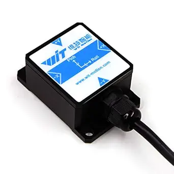 [Military-Grade Accelerometer+Inclinometer] HWT901B-RS485 MPU9250 9-axis Gyroscope+Angle(XY 0.05 Accuracy)+Digital Compass+Air Pressure+Altitude, Magnetometer Compensation AHRS IMU | Kalman Filtering