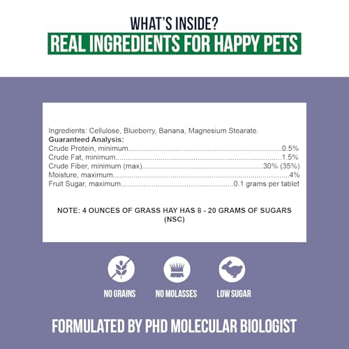 Sherwood Pet Health Snackies for Chinchillas, Rabbits & Guinea Pigs, Grain-Free, Real Fruit, Low Sugar and High in Fiber Treats in Multiple Flavors