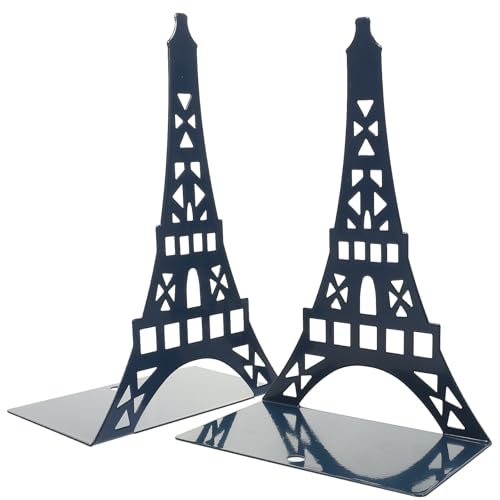 2 Pièces Organiseur de Livres en Métal, Support Tour