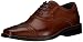 Stacy Adams Bingham Boys Cap Toe Oxford (Little Kid/Big Kid), Cognac, 6 M US Big Kid
