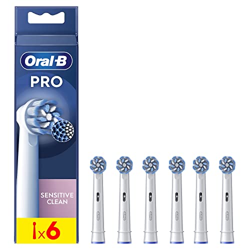 Oral-B Pro Sensitive Clean Brossettes pour Brosse à dents électriques, Pack De 6 Unités