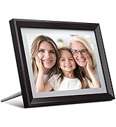 Dragon Touch Digital Photo Frame WiFi - 10 inch IPS Touch Screen HD Display, Share Photos via App...
