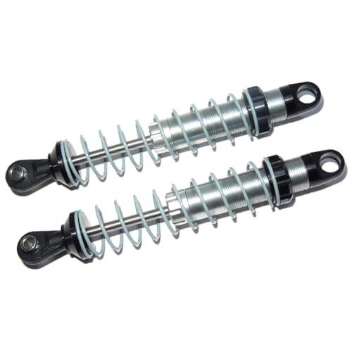 SSD RC Pro Scale 90mm Shocks Silver/Black (2)