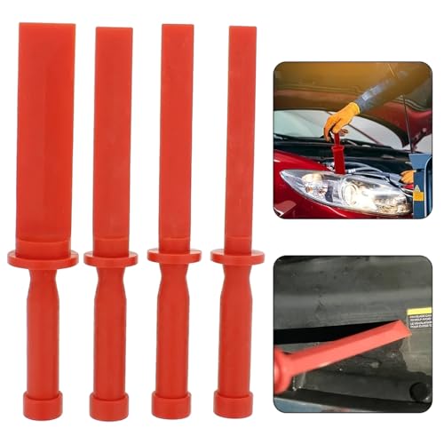 image for Mandark 4PCS Plastic Car Chisel Scraper Set, Non-Marring Vehicle Wheel