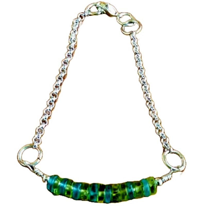 Apatite & Peridot bracelet for men & women - 4mm Rondelle Smooth beads - 7 Inch Adjustable with Silver plated clasp – Healing, Fashion, Gift, Spiritual, Yoga|LCBR_RR_06895