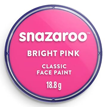 Snazaroo - Face and Body Paint, 18 ml, Bright Pink, 0 (Colart 18058)