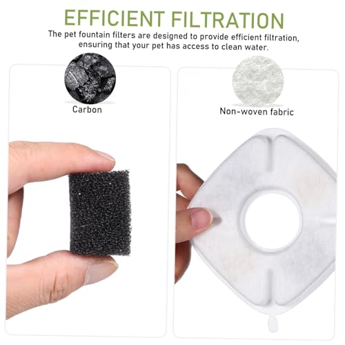 Filtros de recambio para fuente de agua para gatos 12 sets miniatura 2