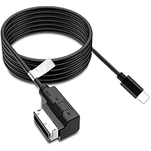 AMI MMI MDI Music Interface Chaging Aux Cable Compatible with A4 A3 A5 A6 A8 S4 S6 S8 Q5 Q7 R8 TT with MMI 3G+ System for 11 12 13 14 Pro Max Xs Max XR