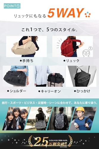 comfox（コムフォックス）『ボストンバッグ』