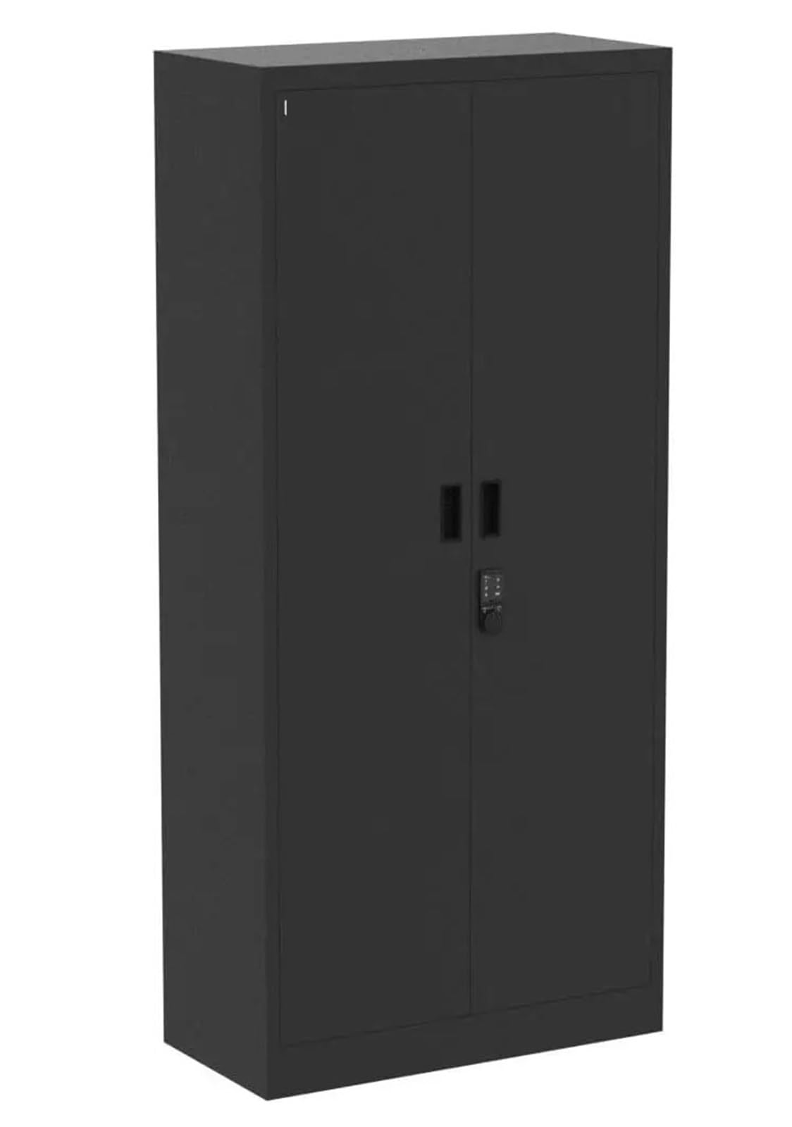 Organizador Herramientas Gabinete de almacenamiento de metal con cerradura digital Gabinete de almacenamiento de garaje Tablero perforado Gabinete de herramientas