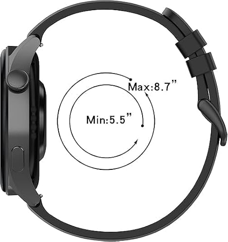 Turnwin 10Pack Sport Bands Compatible with ITOUCH AIR 5 Smart Watch Bansd Breathable Soft Silicone Strap Wristband for ITOUCH AIR 5 Smartwatch