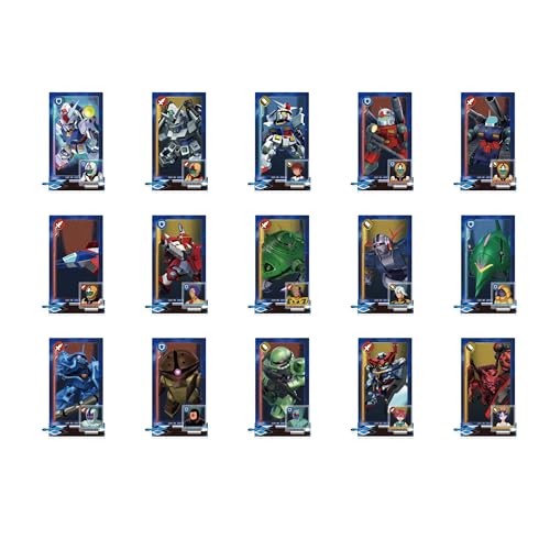 SDガンダム ジージェネレーション エターナル 部隊編成風アクリルスタンドコレクション 機動戦士ガンダム&GQuuuuuuX 15個入りBOX