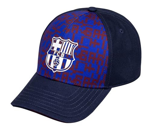 Casquette Supporter Barça - Collection Officielle FC Barcelone - Football - Taille Homme réglable