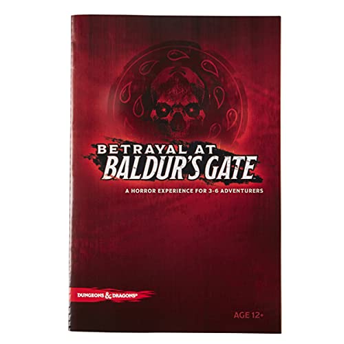 Hasbro Gaming Avalon Hill Betrayal At Baldur's Gate Modular Board Hidden Traitor Game, Ages 12 And Up, D&D, Based On Betrayal At House On The Hill #TOP2