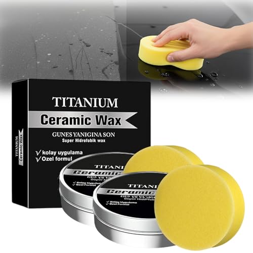 Cera Cerámica de Titanio para Autos 2 Piezas miniatura 1
