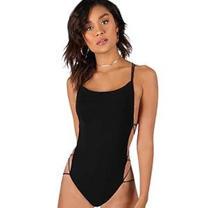 Verdusa-Womens-Sleeveless-Scoop-Neck-Strappy-Backless-Bodysuit Verdusa Women's Sleeveless Scoop Neck Strappy Backless Bodysuit Black M