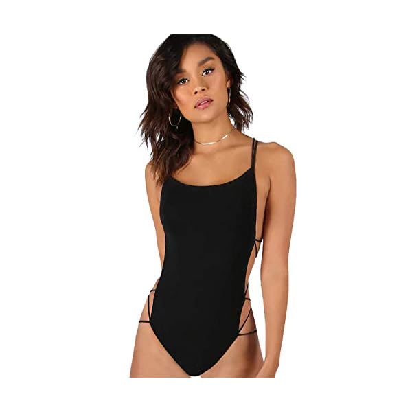Verdusa-Womens-Sleeveless-Scoop-Neck-Strappy-Backless-Bodysuit Verdusa Women's Sleeveless Scoop Neck Strappy Backless Bodysuit Black M