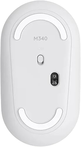 Miniatura 5 de Logitech Mouse inalámbrico M340 con impresiones de edición limitada, receptor USB, clics silenciosos, portátil para laptop, PC, Windows, cromo,