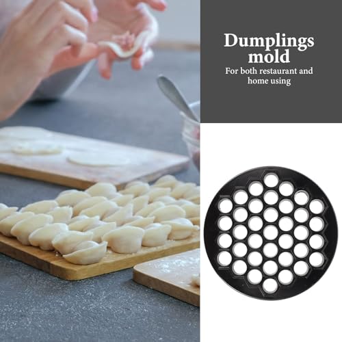 Cabilock 26-Inch Dumpling Skin Mold with 37 Holes Zinc Alloy Dumpling Maker for Home Kitchen Easy Press Tool for Consistent Dumplings Ravioli and Empanadas Preparation by Cabilock - Image 8