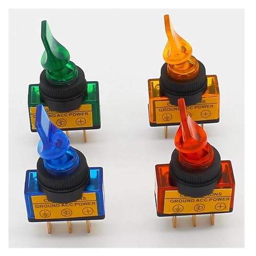 Interrupteur de montage 12V 20A pour résoudre les pannes de boutons auto
