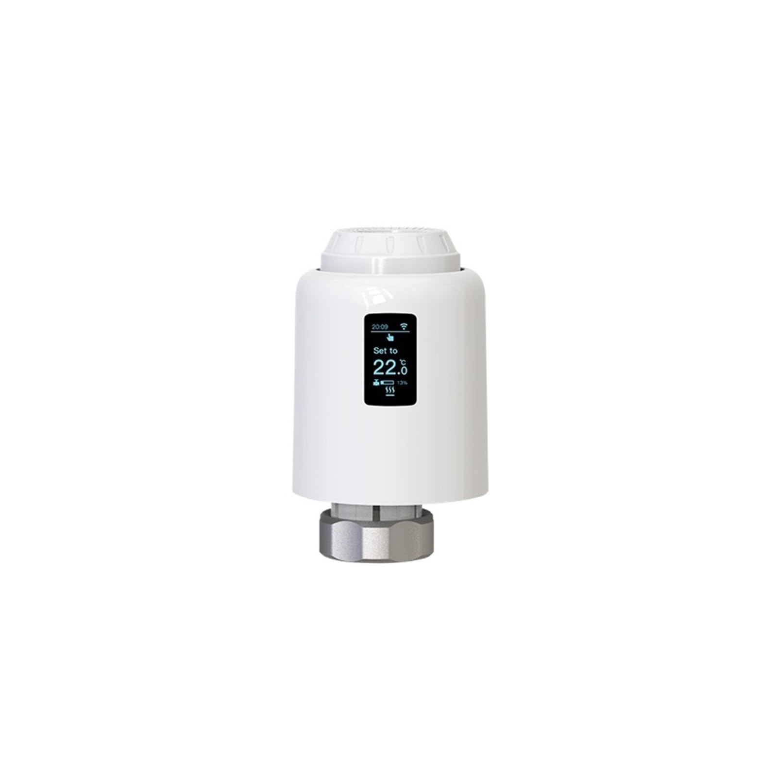 Termostat Tuya TRV Wifi Inteligentna Głowica Termostatyczna Siłownik Zaworu Grzejnikowego Regulator Temperatury Ogrzewania OszczęDza Energię I Koszty Ogrzewania(WIFI TRV604)