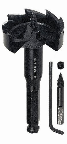 Fisch Self-Feeding Drill Bit (4-5/8) - Heavy-Duty Wood Drill Bits with 2 Cutting Edges and Non-Clogging Design for Quick, Precise Holes without Burning - FSB-094821 - Made from Forged, Heat Treated Steel