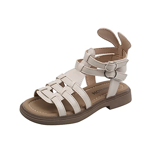 Girls Sandals Little Girl's Sandals Summer Outdoor Closed Toe Roman Summer Sandal for Kids Girls Toddler Sandals