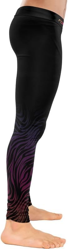 Predators Jiu Jitsu Compression Spats Men's Legging for Sports MMA BJJ Workout Wrestling