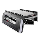 ATNVSK Cubierta Tonneau Compatible con Toyotas Hilux Vigo Revo 2005-2021, Tapa de aleación de Aluminio, Piezas de Coche for camioneta