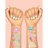 xo, Fetti Under The Sea Mermaid Temporary Tattoos - 56 Iridescent Foil Styles | Kids Birthday Party Supplies, Sea Creatures Favors, Ocean Animal, Underwater Arts and Crafts, Boys + Girls Activity