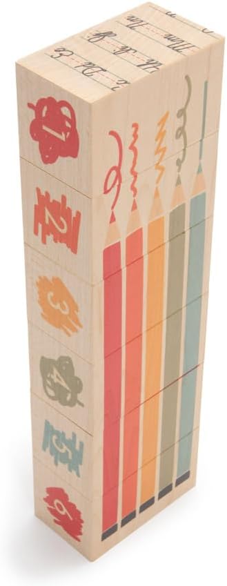 Uncle Goose Environments, School Blocks - Made in The USA