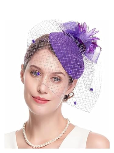 Fascinator vintage noir pour cocktail et look invité de mariage - 4