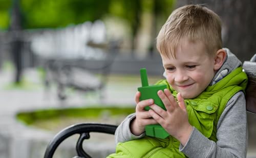 Image of eKids Minecraft Walkie Talkies for Kids, Static Free and Extended Range, Indoor and Outdoor Toys for Fans of Minecraft Toys