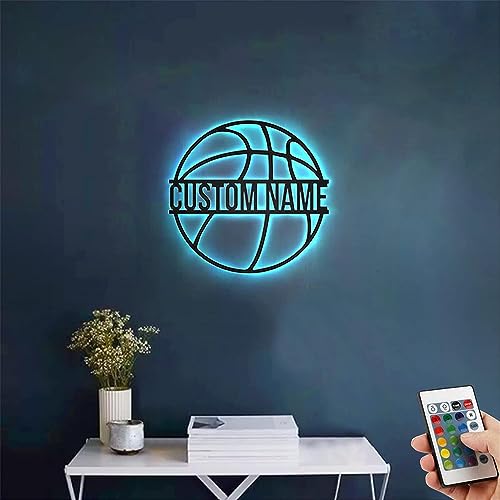 Lámpara de noche personalizada baloncesto Amabery miniatura 6