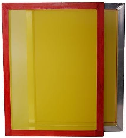 2-pack Aluminum Frame Screen Printing Screens, Size 25"x36" w/ 200 tpi Yellow Mesh