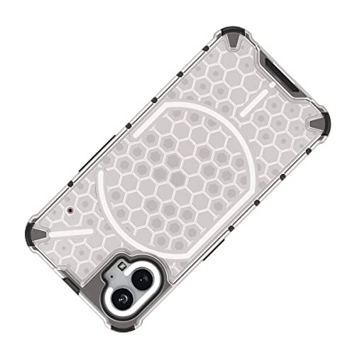 Image of Glasgow Back Case Cover Compatible with Nothing Phone (1) 5G (Stylish Design) - Transparent