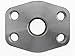 Brennan Industries 1938-62-16-12 Steel Flat Socket Block Tube, Flat Face, Code 62, 3/8"-16 NPT Thread, 3/4" Flange