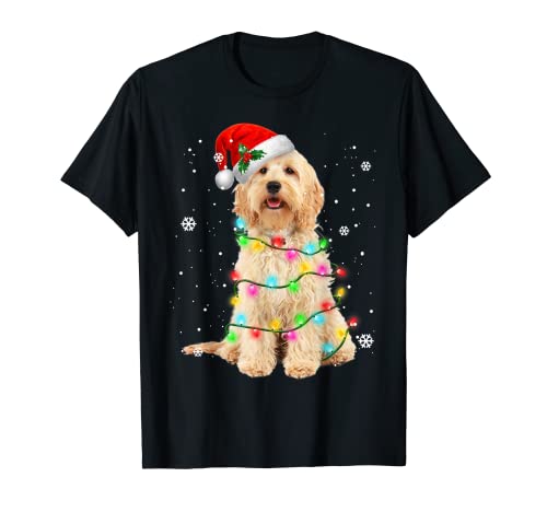 Goldendoodle Dog Tree Christmas Sweater Xmas Pet Dogs Gifts T-Shirt